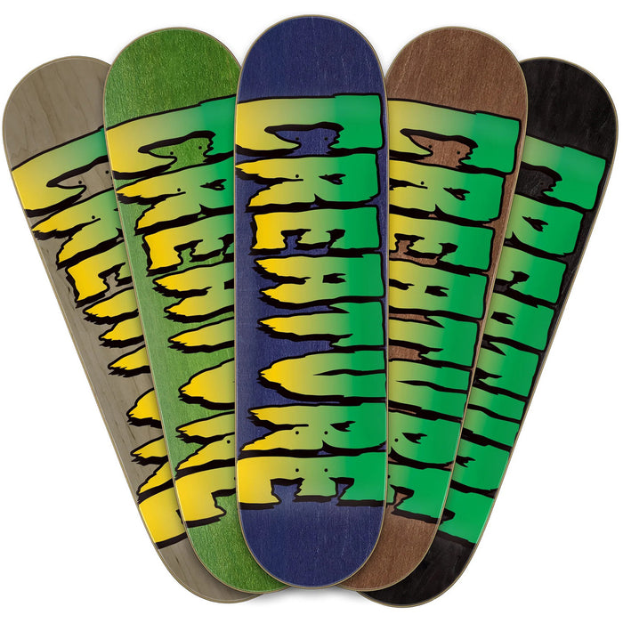 Creature Logo Stumps Assorted 8.51 Skateboard Deck