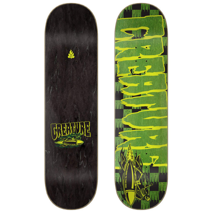 Creature Death Rider Stumps 7 Ply Birch 8.0 Skateboard Deck