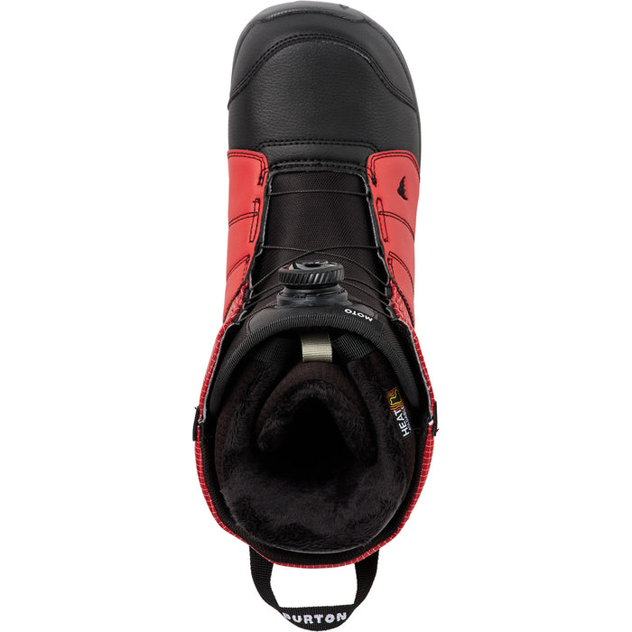 Burton Moto Boa Snowboard Boots Geranium Red/Black