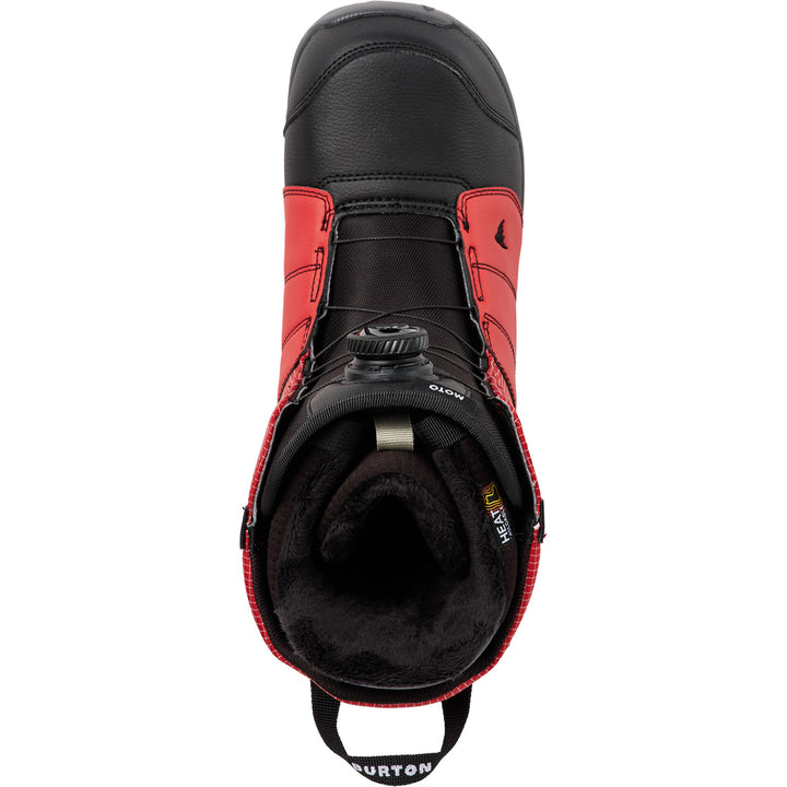 Burton Moto Boa Snowboard Boots Geranium Red/Black