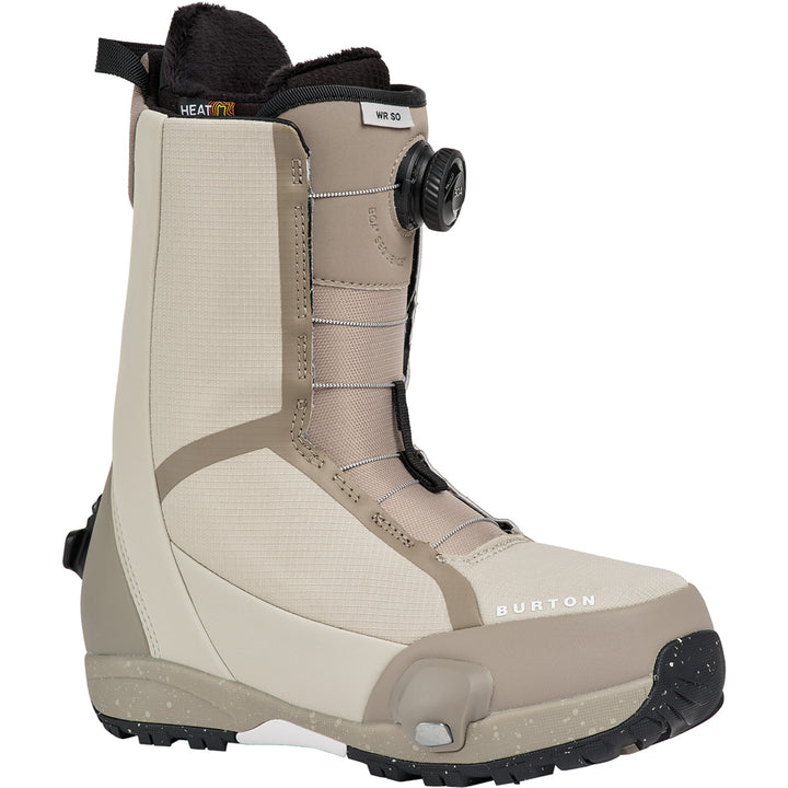 Burton Waverange Step On Wide Snowboard Boots Chinchilla Gray