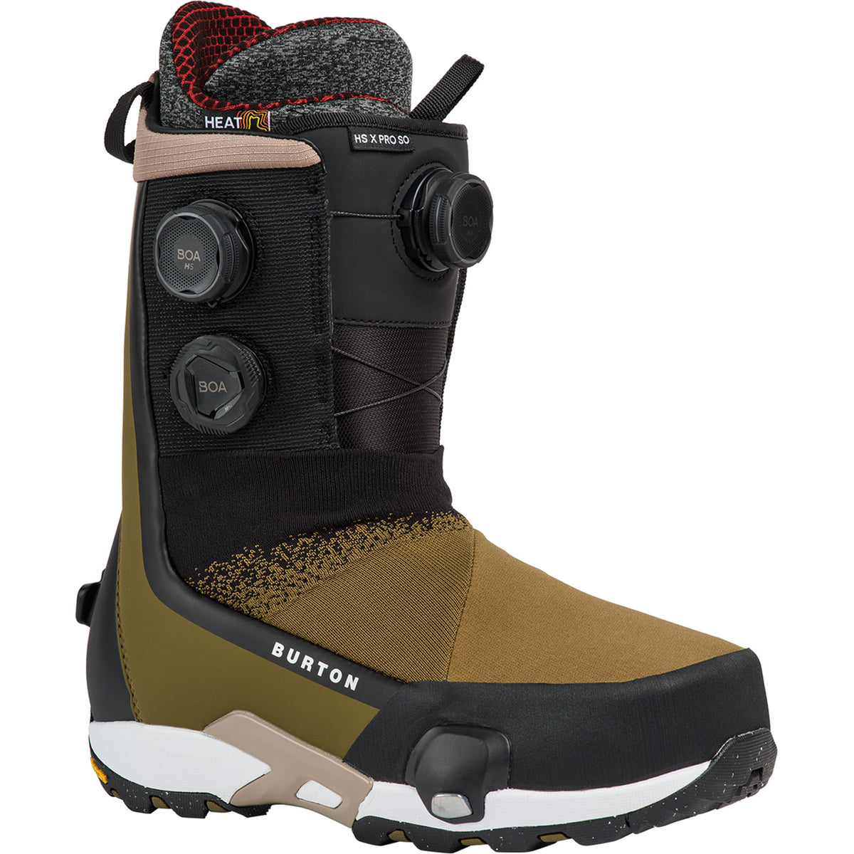 Burton Highshot X Pro Step On Snowboard Boots 2027 Dried Moss/Multi