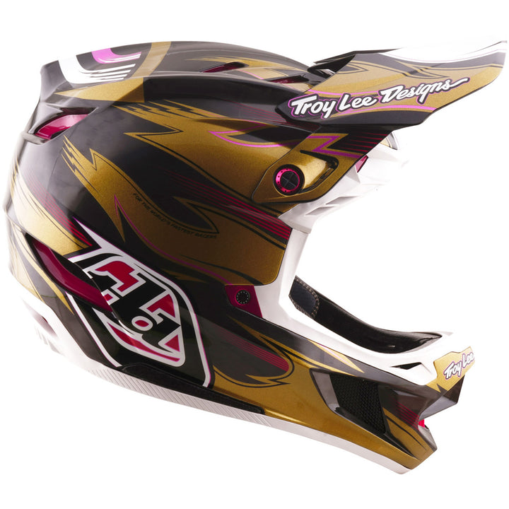 Troy Lee Designs D4 Carbon MIPS LE Cyclops Bike Helmet Cyclops Gold