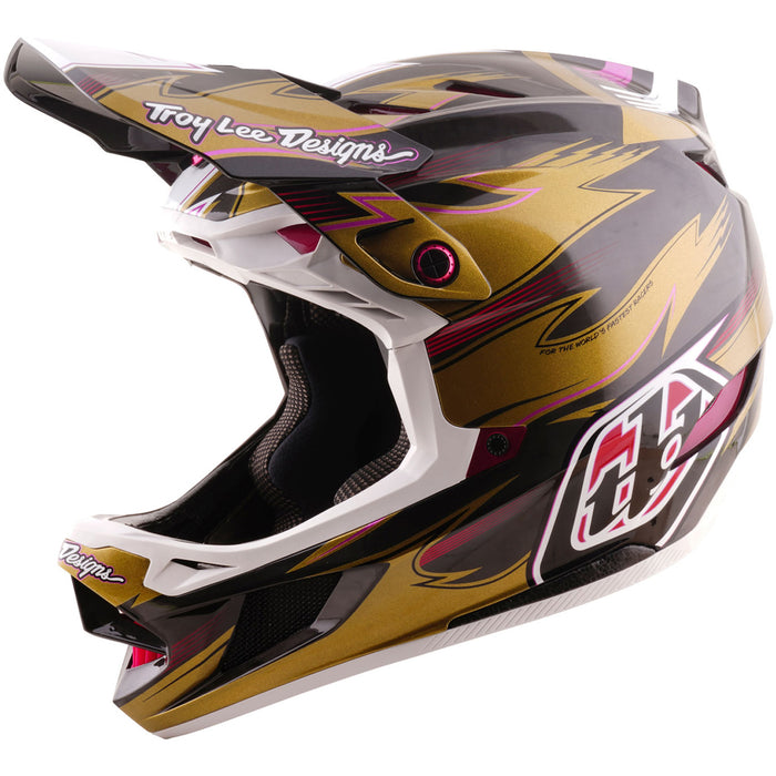 Troy Lee Designs D4 Carbon MIPS LE Cyclops Bike Helmet Cyclops Gold