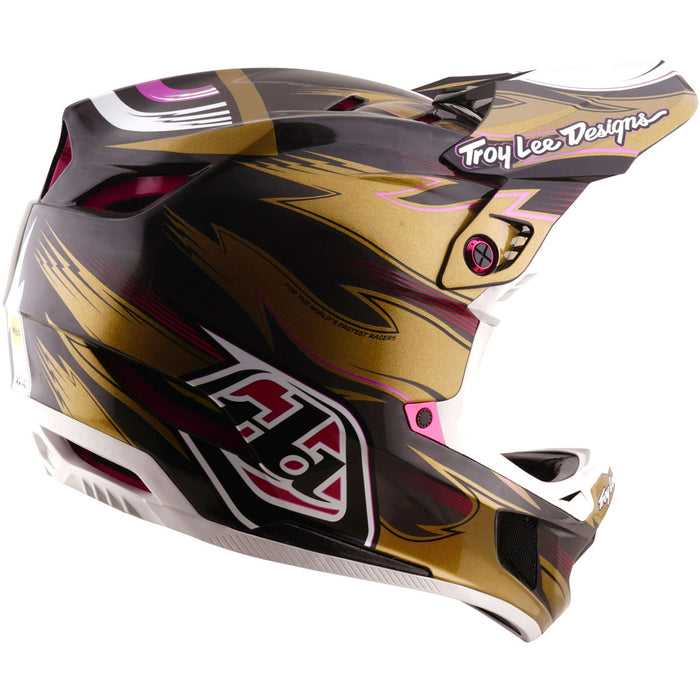 Troy Lee Designs D4 Carbon MIPS LE Cyclops Bike Helmet Cyclops Gold