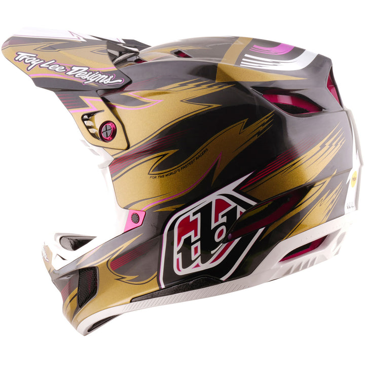 Troy Lee Designs D4 Carbon MIPS LE Cyclops Bike Helmet Cyclops Gold
