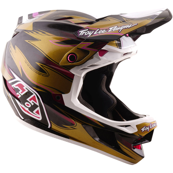 Troy Lee Designs D4 Carbon MIPS LE Cyclops Bike Helmet Cyclops Gold