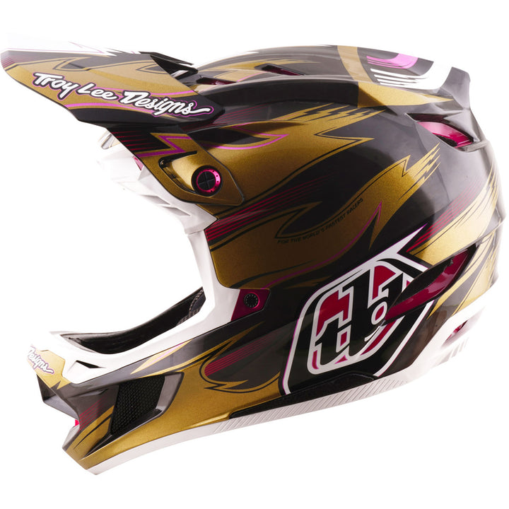 Troy Lee Designs D4 Carbon MIPS LE Cyclops Bike Helmet Cyclops Gold