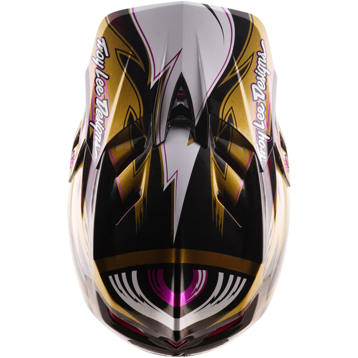 Troy Lee Designs D4 Carbon MIPS LE Cyclops Bike Helmet Cyclops Gold