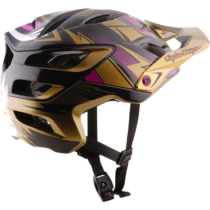 Troy Lee Designs A3 MIPS LE Cyclops Bike Helmet Cyclops Gold