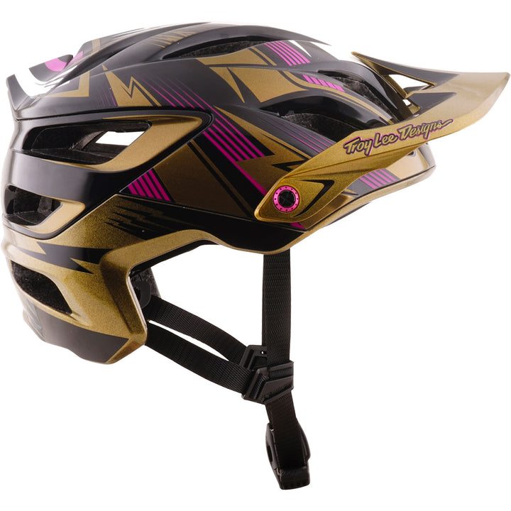 Troy Lee Designs A3 MIPS LE Cyclops Bike Helmet Cyclops Gold