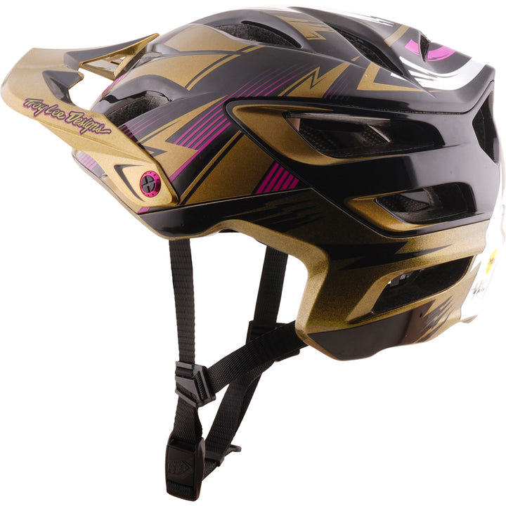 Troy Lee Designs A3 MIPS LE Cyclops Bike Helmet Cyclops Gold