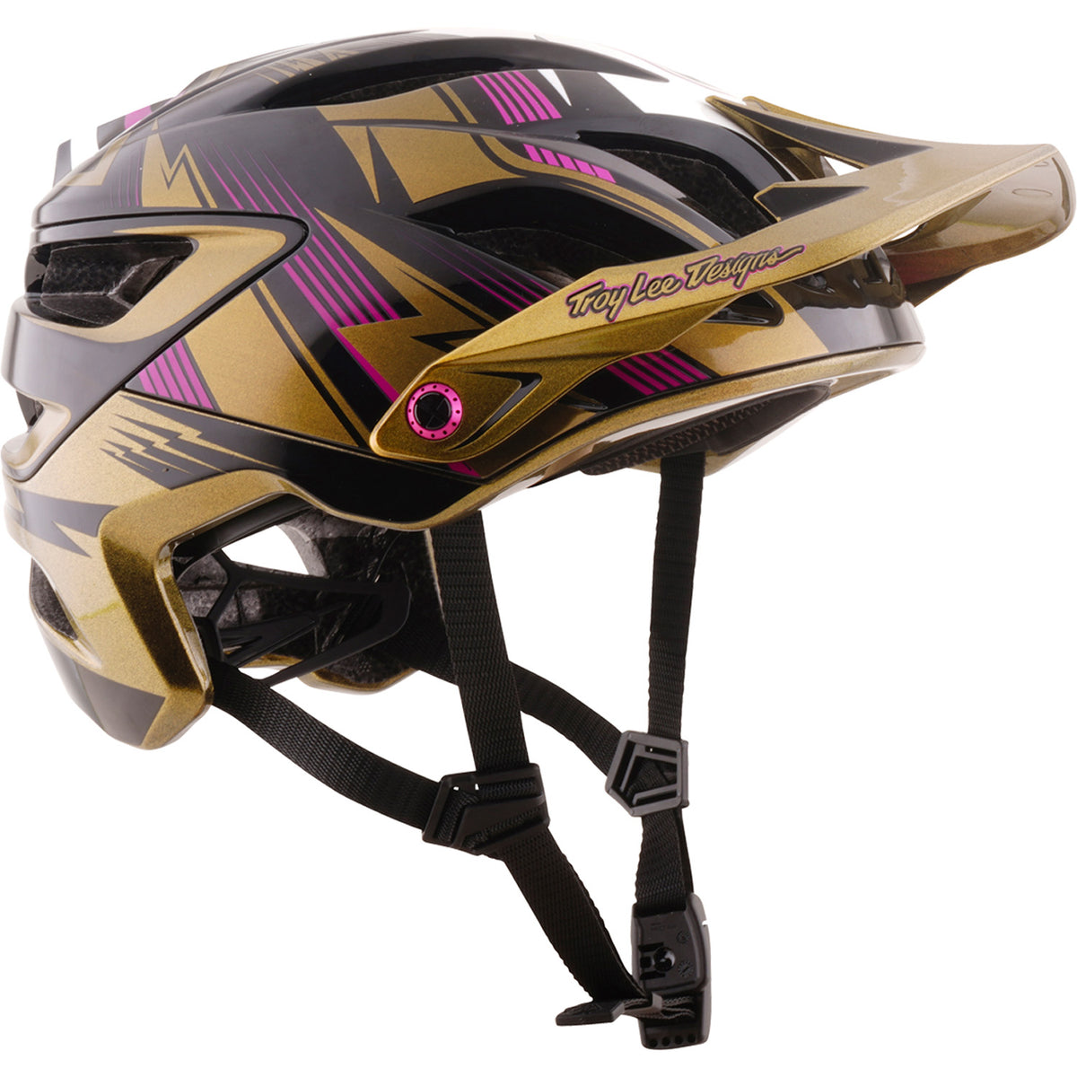 Troy Lee Designs A3 MIPS LE Cyclops Bike Helmet Cyclops Gold
