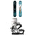Rome Stale Crewzer Snowboard + Katana AW FASE Snowboard Bindings 2027
