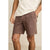 Rhythm Worn Path Textured Linen Shorts - Men's Oak