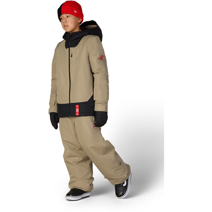 686 Gateway™ Insulated Jacket - Boys' Khaki Colorblock