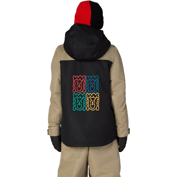 686 Gateway™ Insulated Jacket - Boys' Khaki Colorblock