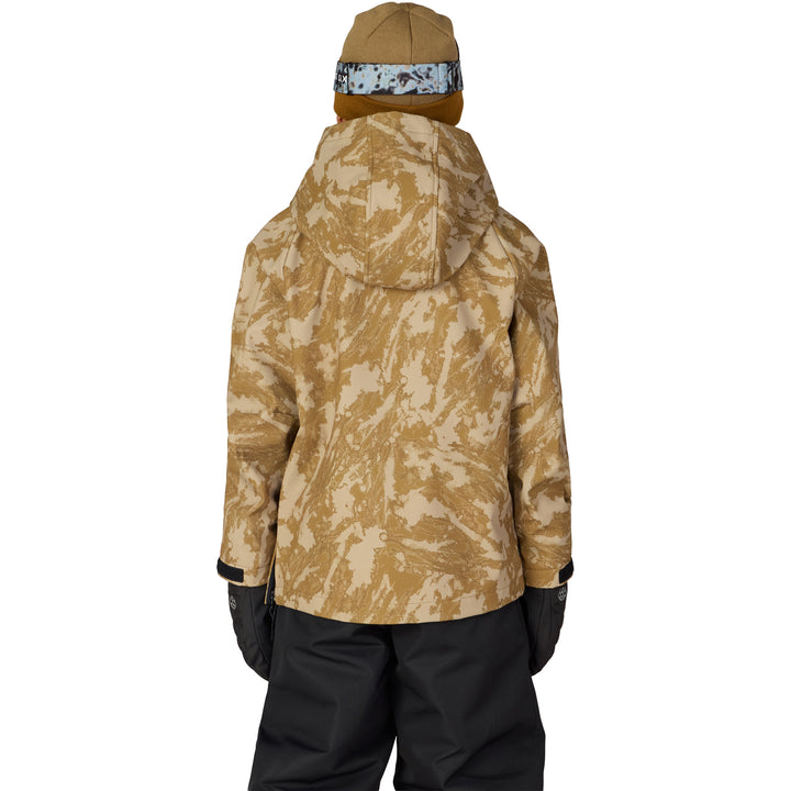 686 Waterproof Hoodie - Kids' Bronze Scratch Camo