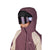 686 Hologram™ Insulated Jacket - Girls' Black Plum Colorblock