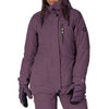 Black Plum Grid Corduroy