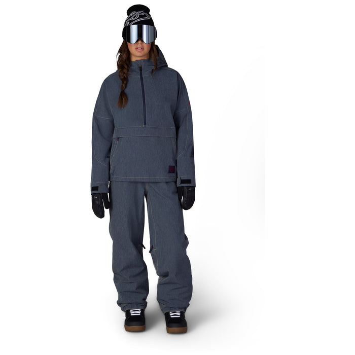 686 Outline Shell Anorak - Women's Navy Denim
