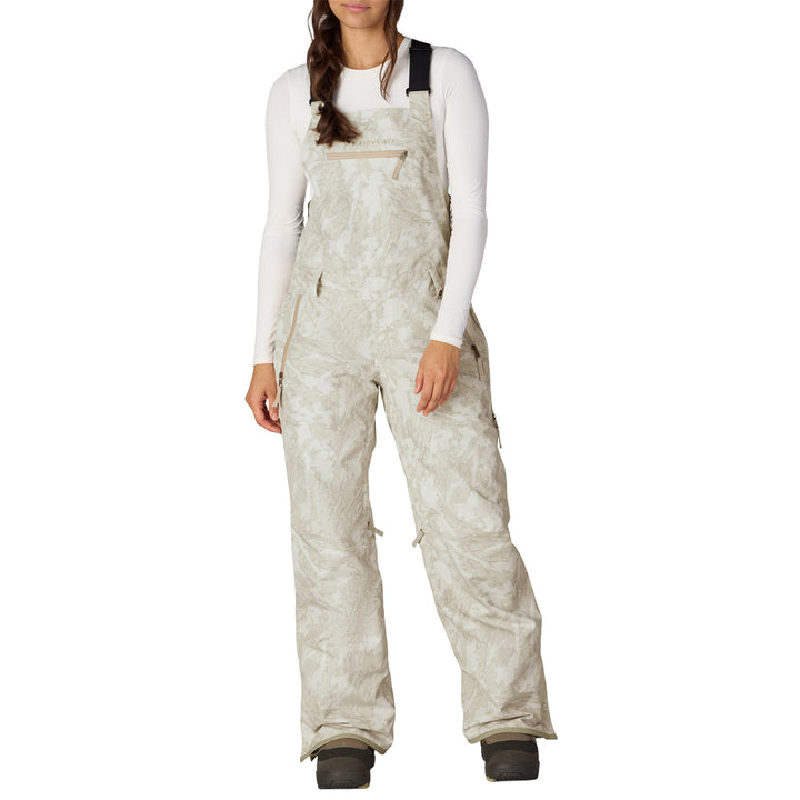 686 Regalia™ Bibs - Women's Limestone Scratch Camo