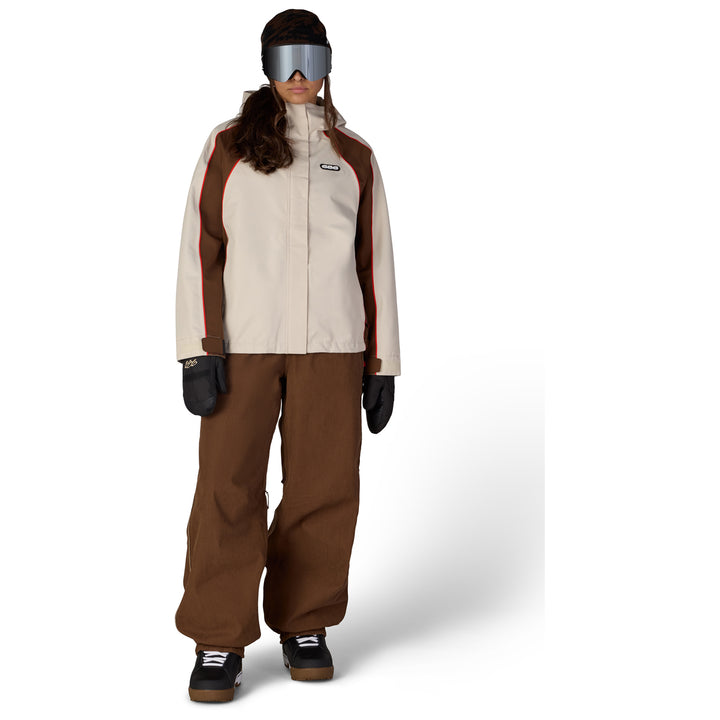 686 Hellkat™ Shell Pants - Women's Dark Earth Grid Corduroy