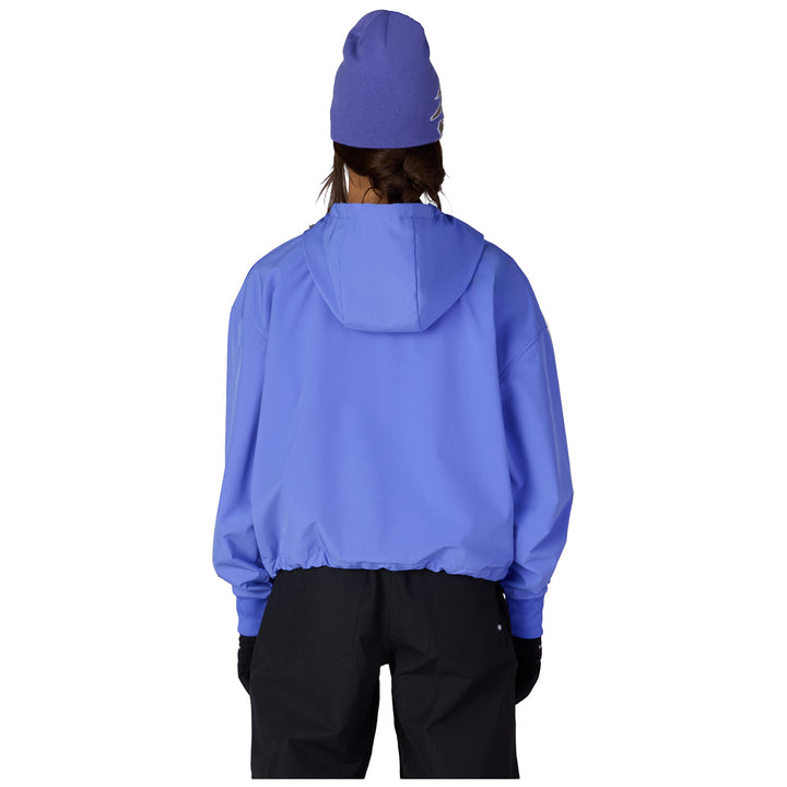 686 Waterproof Team Crop Hoodie - Women's Alpenglow Blue