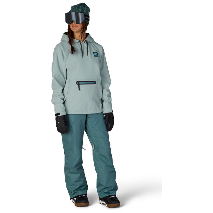 686 Waterproof Hoodie - Women's Dusty Marine