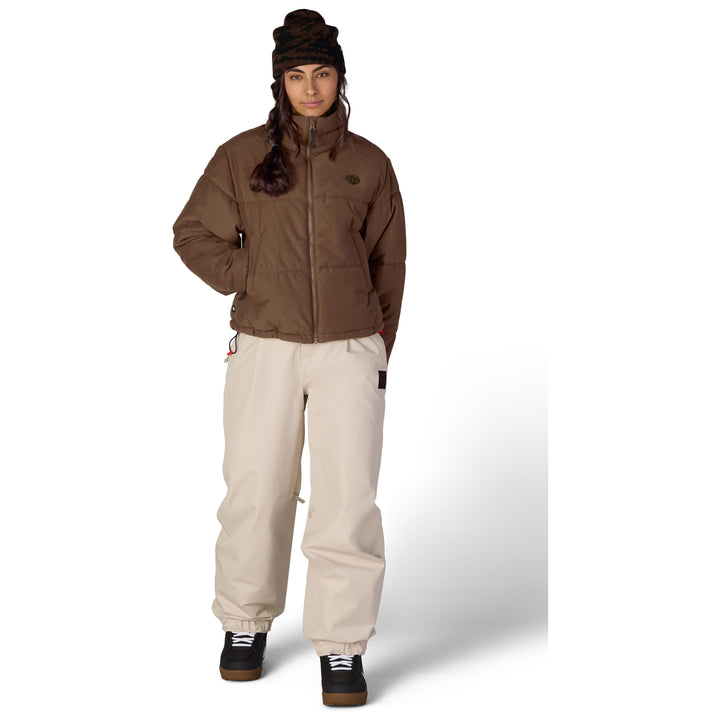 686 Gracious Puffer Jacket - Women's Dark Earth