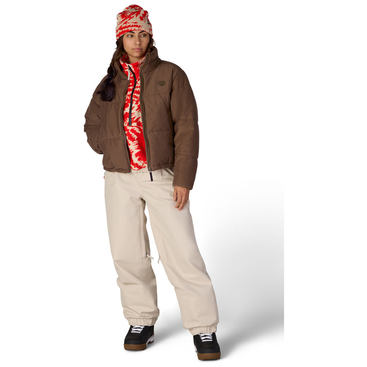 686 Gracious Puffer Jacket - Women's Dark Earth