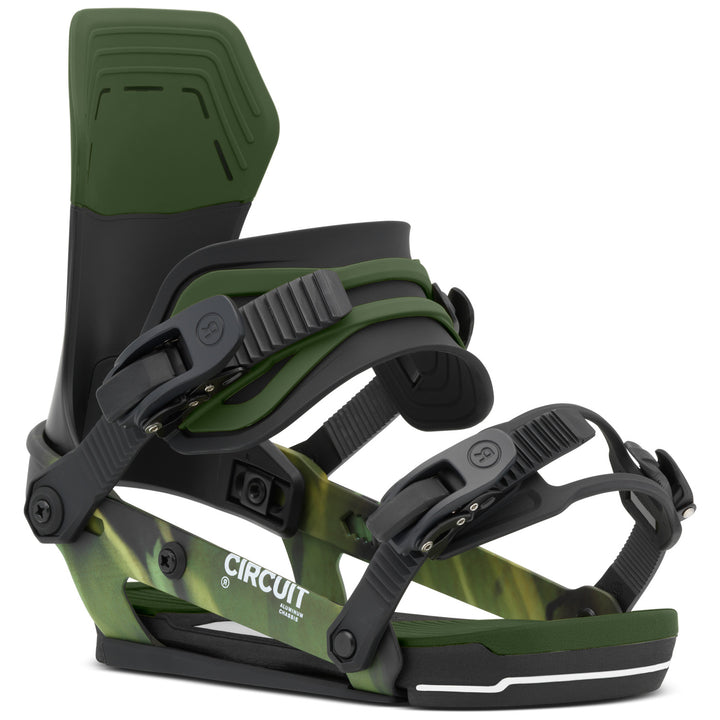 Ride Circuit Snowboard Bindings 2027 Swamp Camo