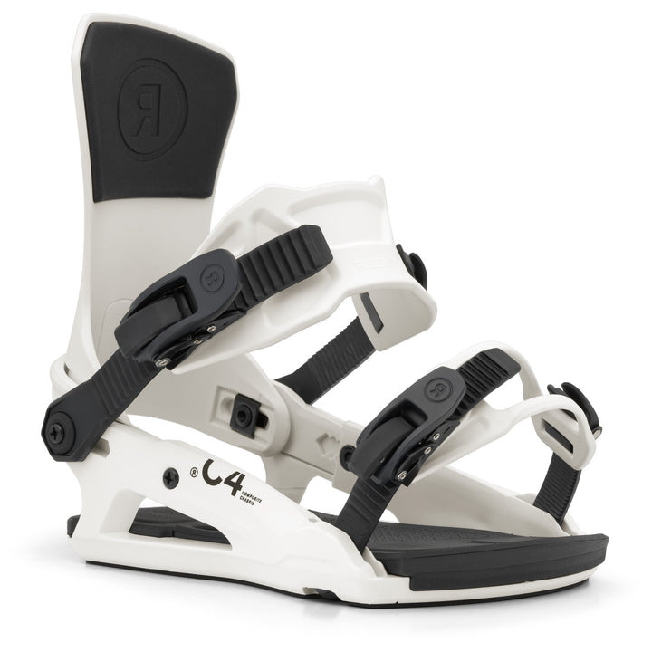 Ride C-4 Snowboard Bindings 2027 White