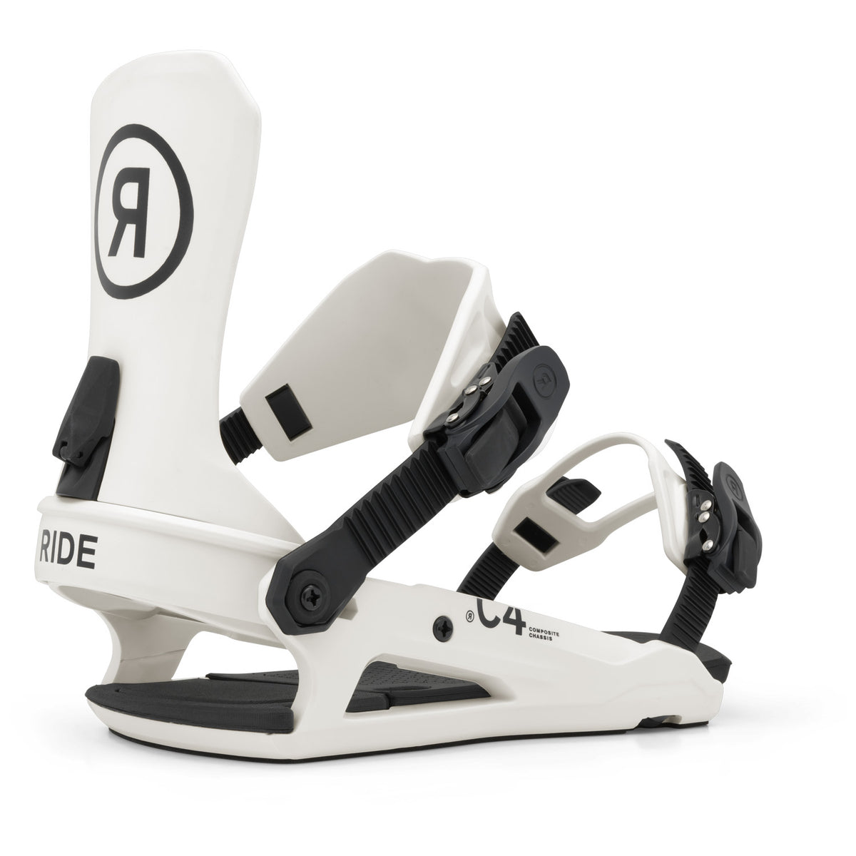 Ride C-4 Snowboard Bindings 2027 White