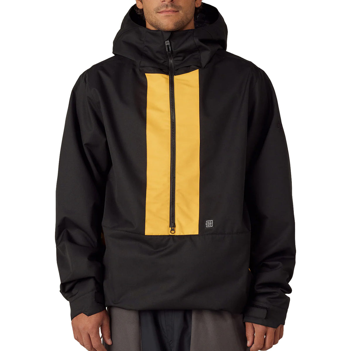 686 LS1 Anorak - Men's Yellow Gold Colorblock