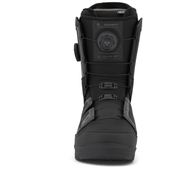 Ride Deadbolt Zonal Snowboard Boots 2027 Black