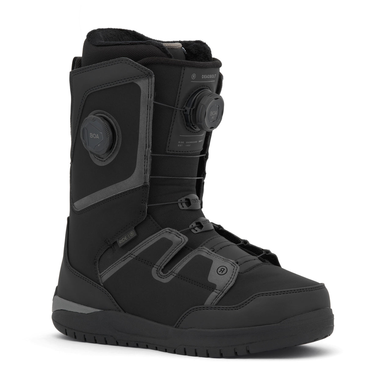 Ride Deadbolt Zonal Snowboard Boots 2027 Black