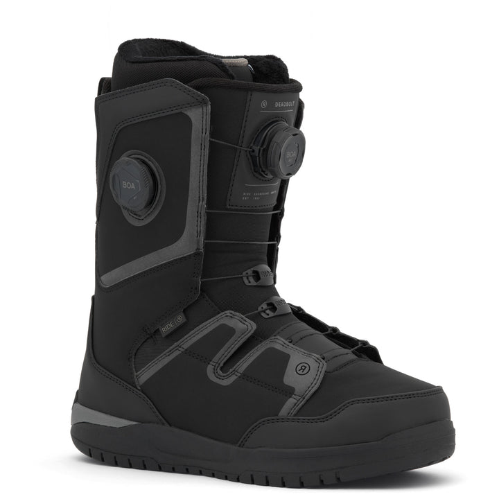 Ride Deadbolt Zonal Snowboard Boots 2027 Black