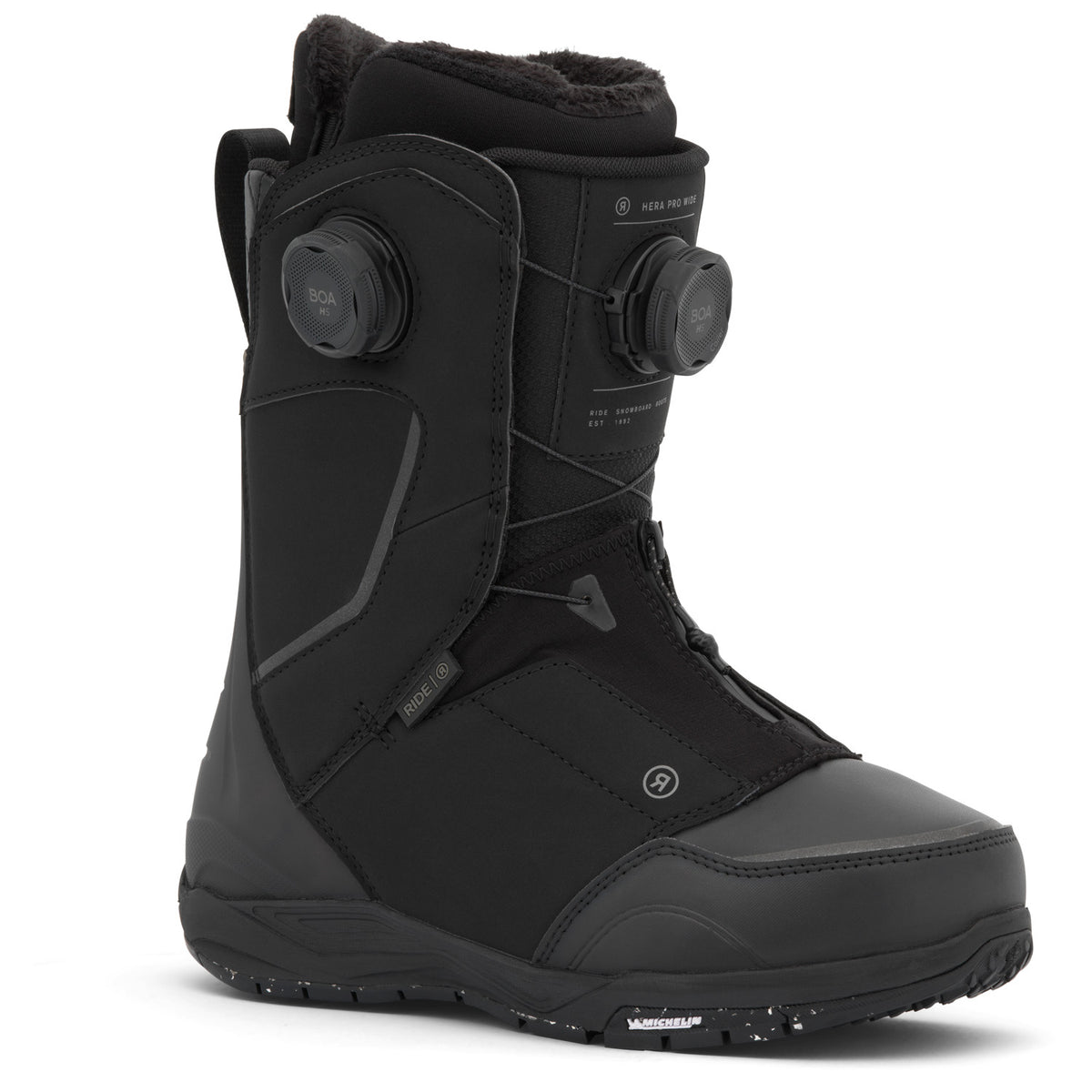 Ride Hera Pro Wide Snowboard Boots - Women's 2027 Black