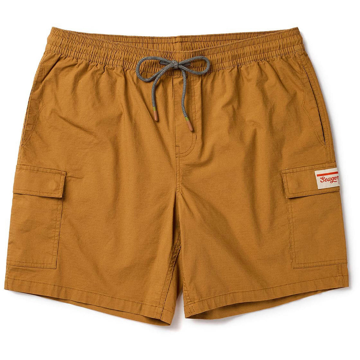Seager Yuma Cord Shorts - Men's Rich Rust