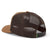 Seager Wilson Trucker Snapback Hat Tan Waxed Canvas