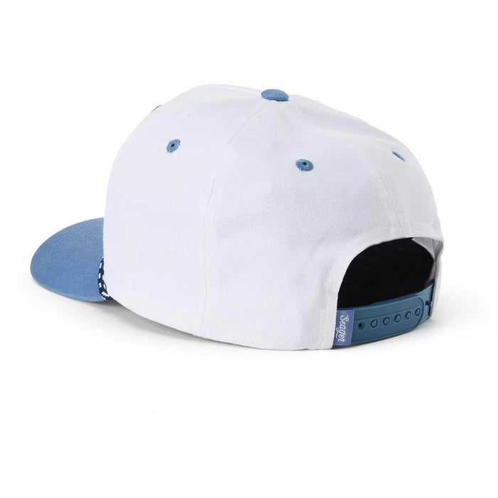 Seager Greenhead Snapback Hat White/Blue