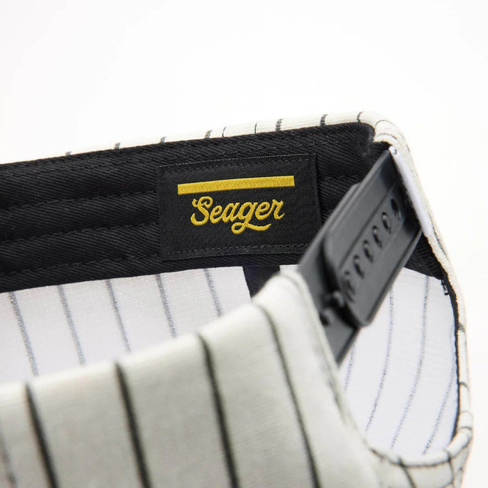 Seager Bronx Snapback Hat Black/White