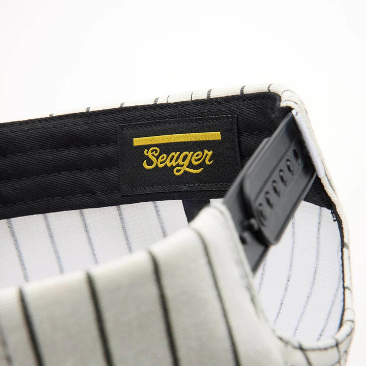 Seager Bronx Snapback Hat Black/White