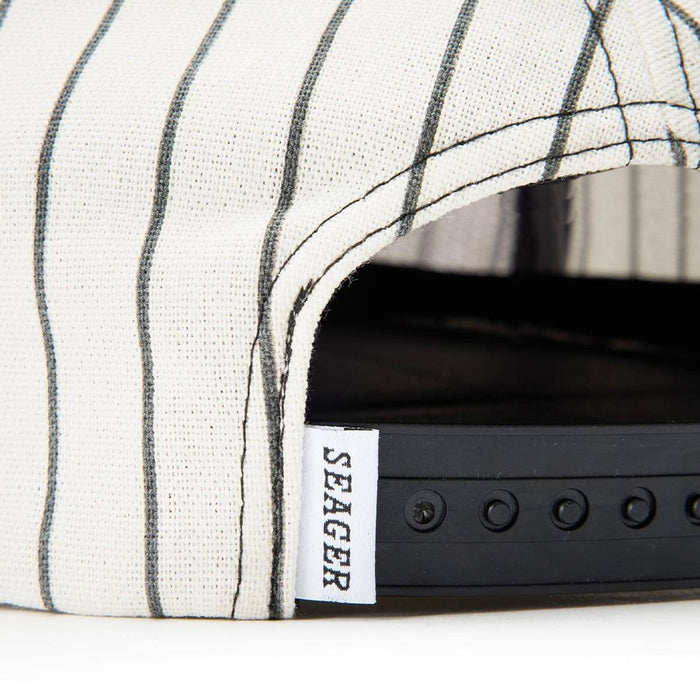 Seager Bronx Snapback Hat Black/White