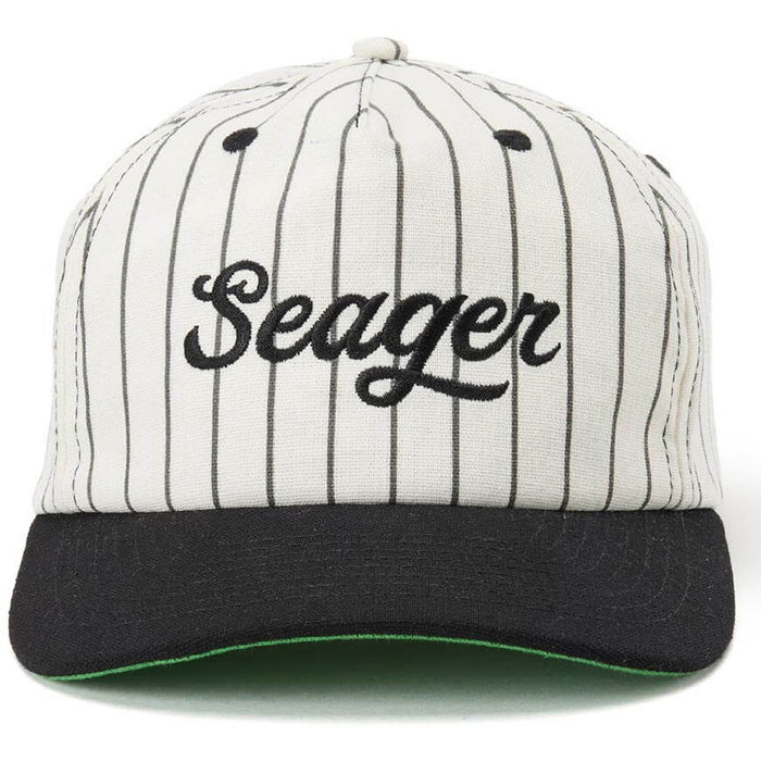 Seager Bronx Snapback Hat Black/White