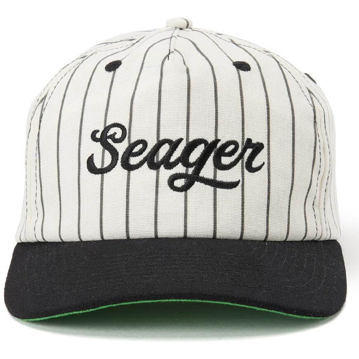 Seager Bronx Snapback Hat Black/White