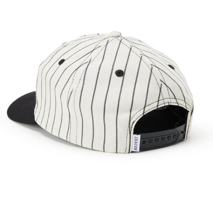 Seager Bronx Snapback Hat Black/White