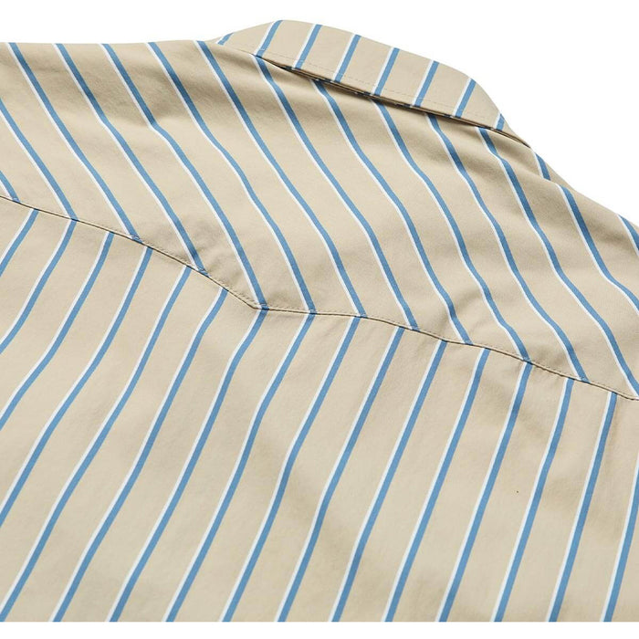Seager El Ranchero Short-Sleeve Shirt - Men's Tidal Foam Stripe