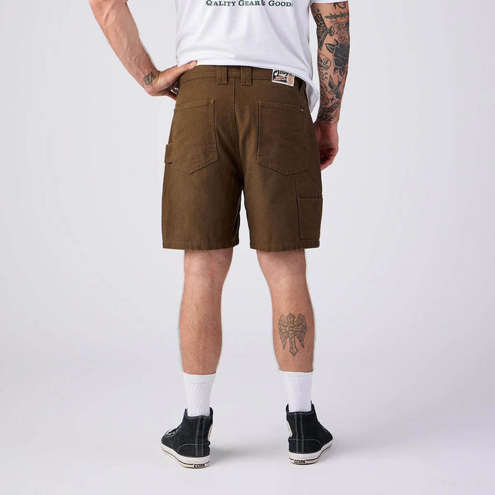 Seager Bison Canvas Shorts - Men's Tobacco
